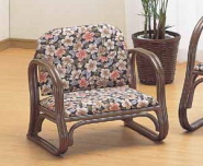 暮らしと生活 超ほのぼのラタン籐家具座椅子